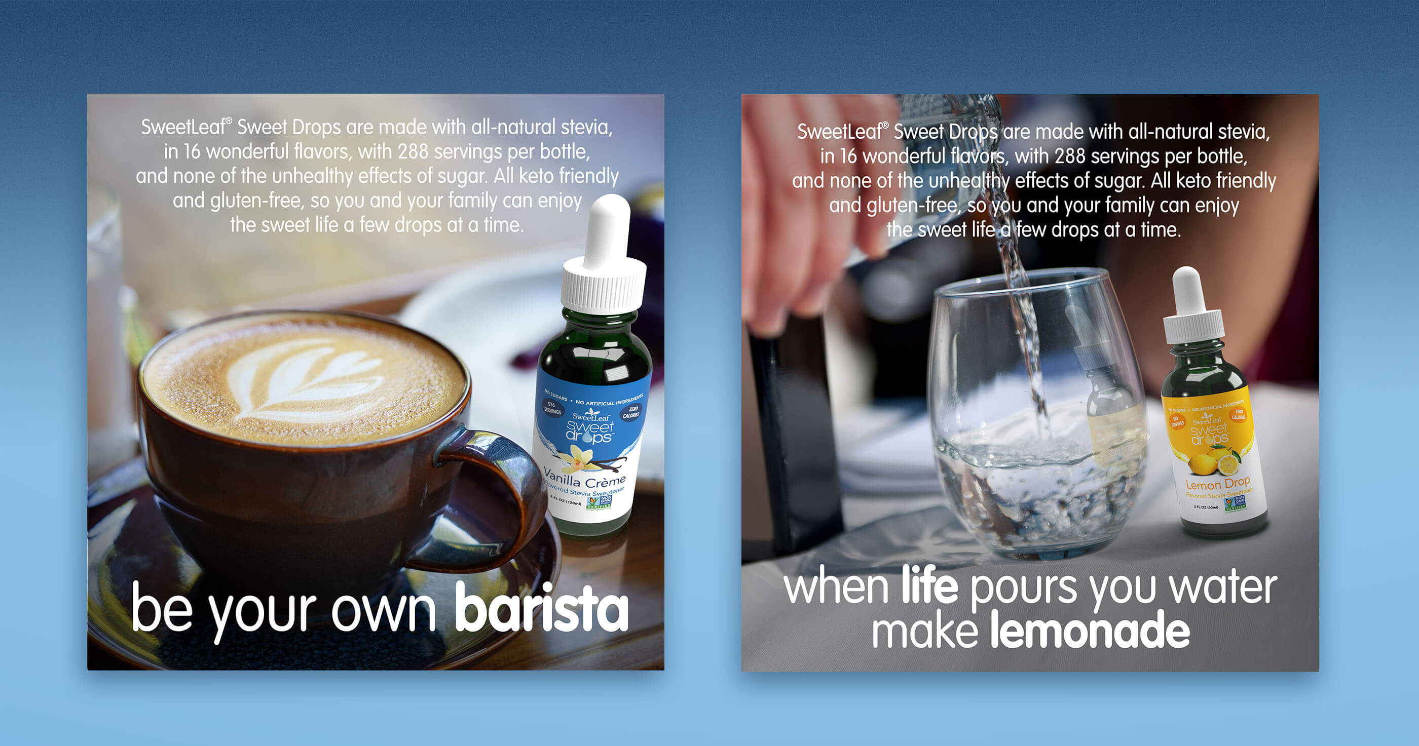 sweet drops social media ads imag